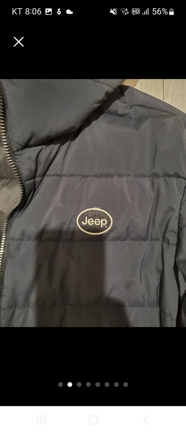 Jeep 경량패딩 점퍼 M 오염하자없이 깨끗해요 상품이미지2