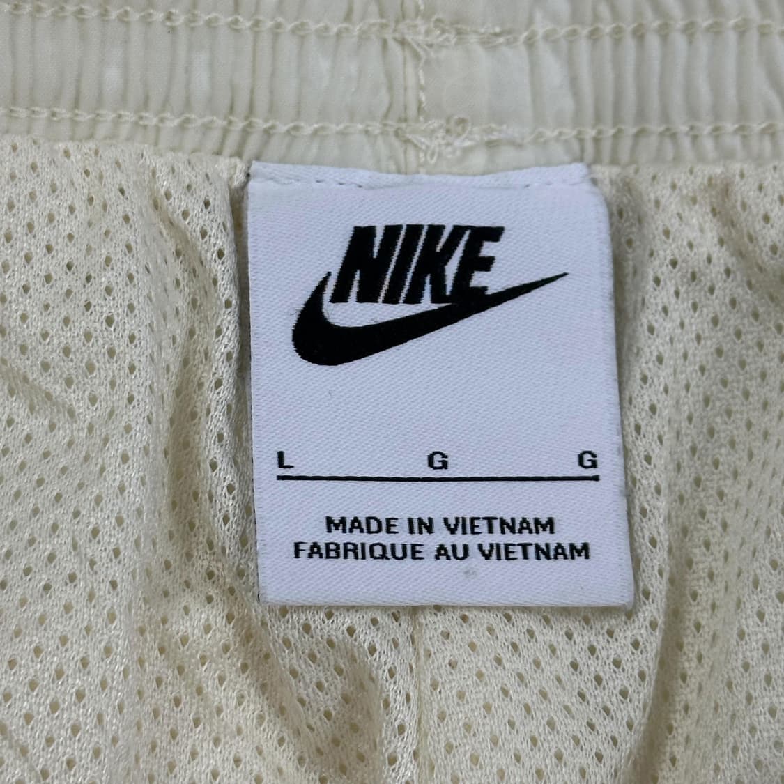 나이키 퓨추라 우븐 트랙 조거팬츠 아이보리 L 상품이미지5