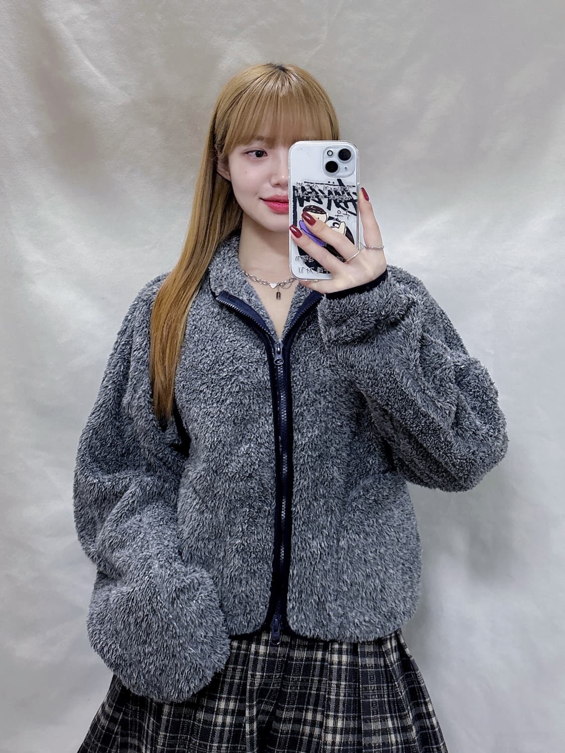 오픈와이와이 투웨이 오버핏 후리스 집업  상품이미지2