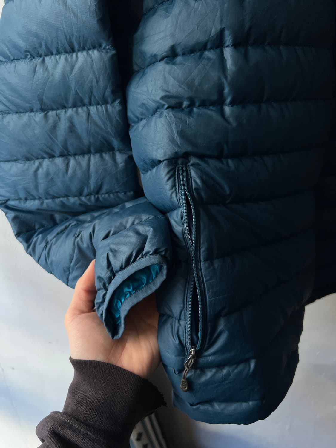 [L]00's 파타고니아 다운스웨터 빈티지블루 상품이미지8