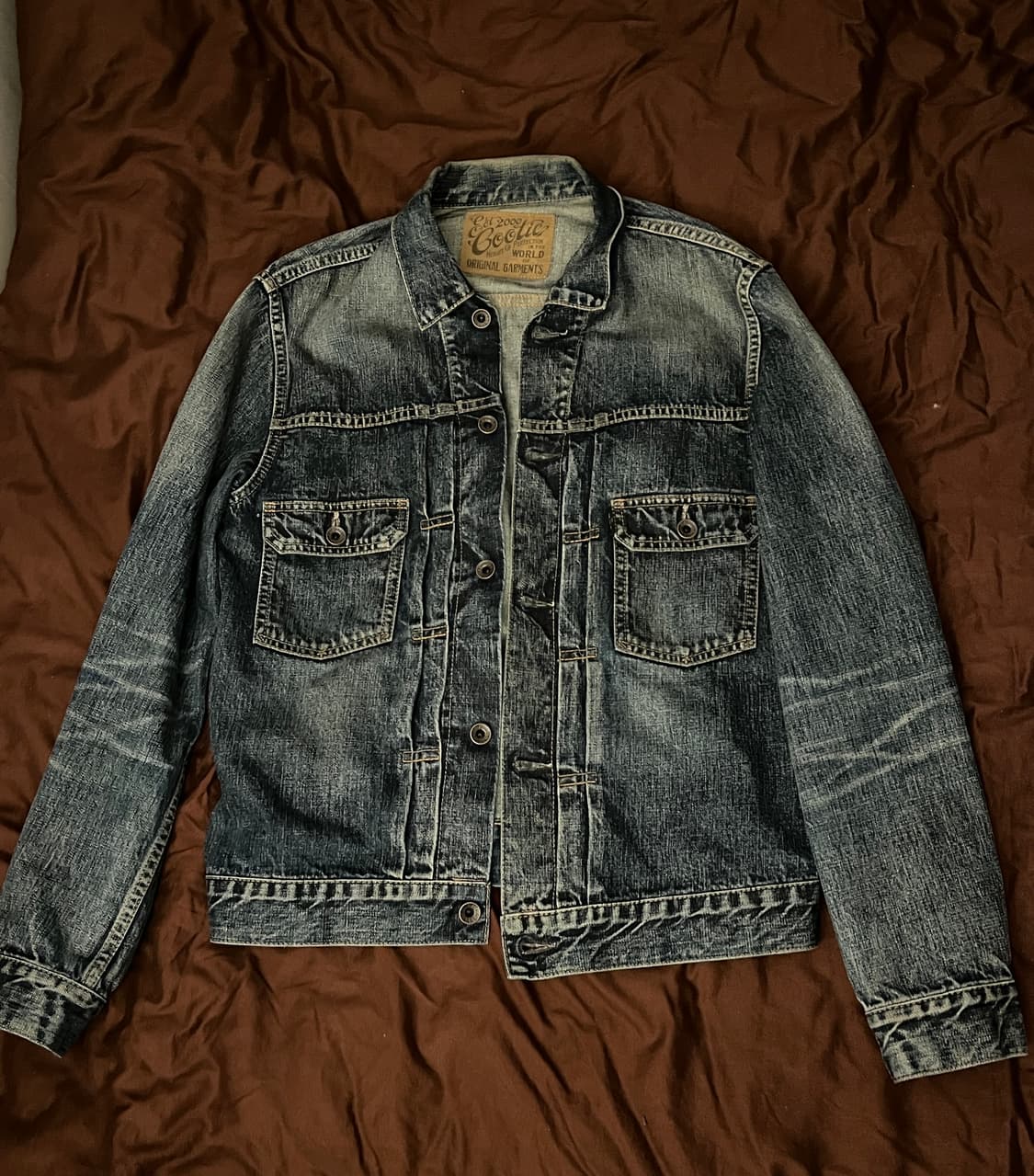 [XL]Cootie 2세대 셀비지 데님 트러커 자켓 상품이미지2