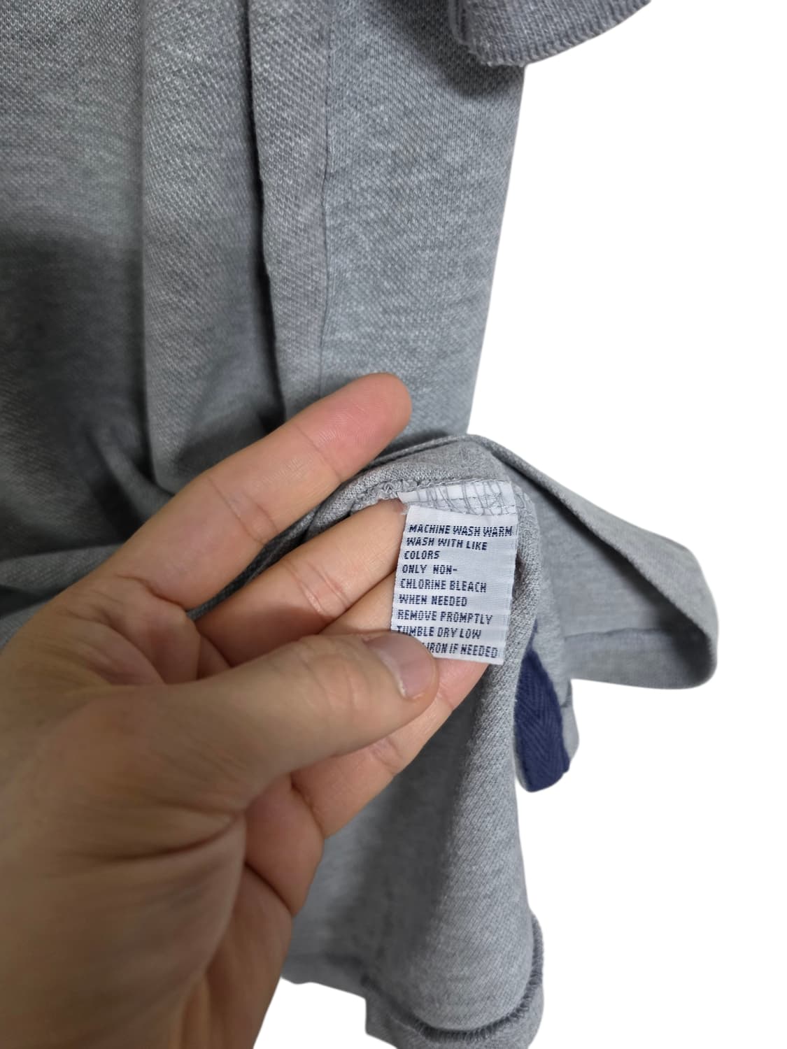 폴로 랄프로렌 빅포니 금장 치프키프 카라티 그레이 상품이미지3