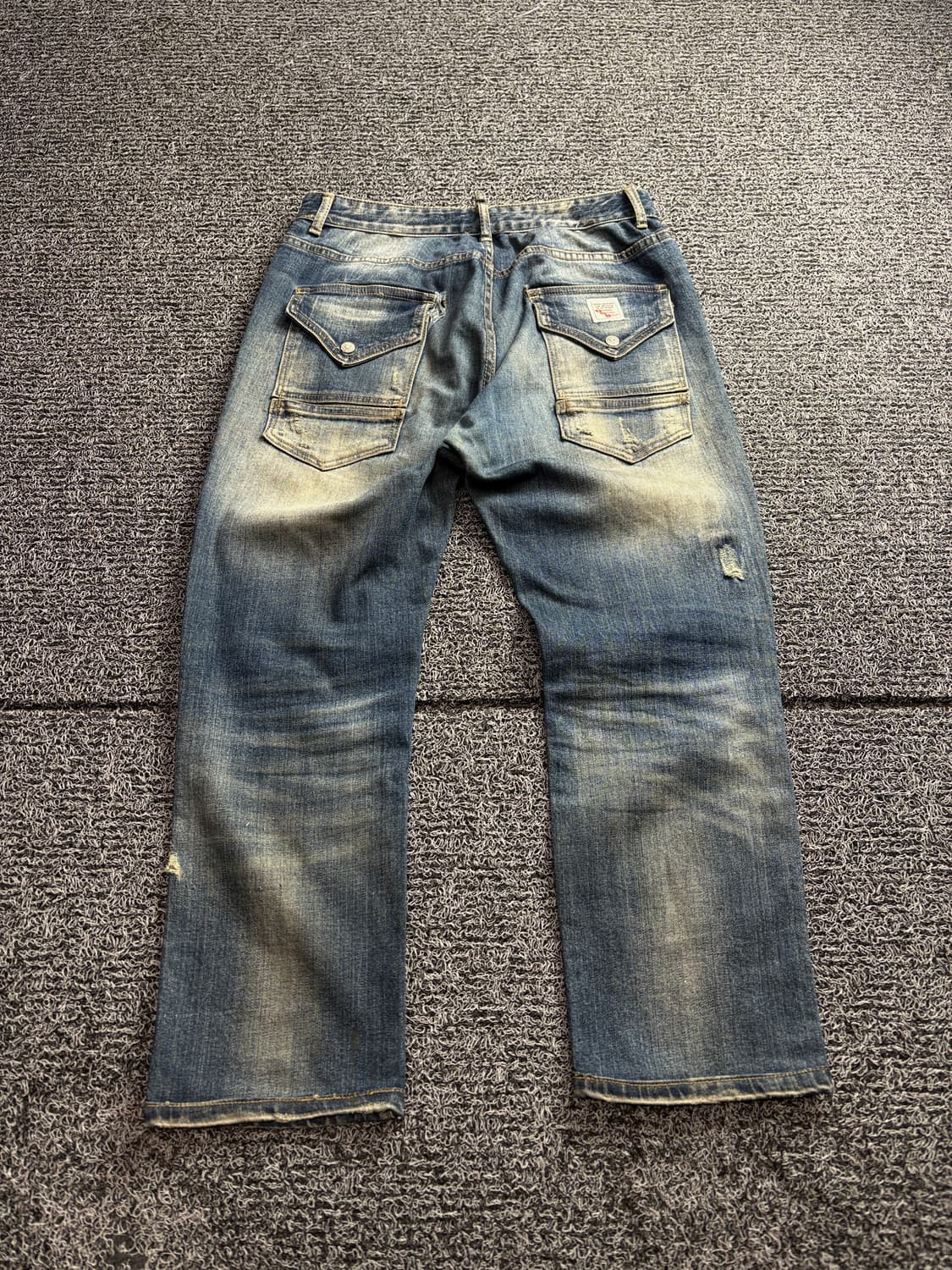 디스퀘어드2 크랍트 데미지 데님 팬츠 2662 상품이미지4