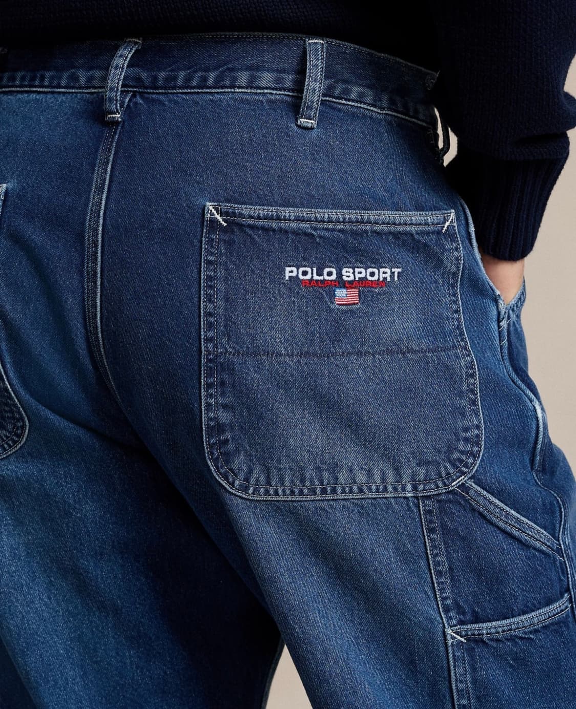 Polo sports 덩가리핏 카펜터 데님 팬츠 상품이미지2