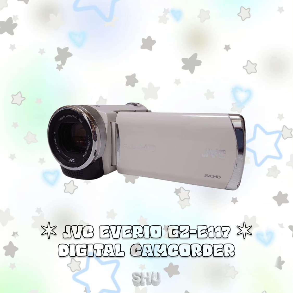 JVC 에브리오 GZ-E117 빈티지 디지털 캠코더 화이트 상품이미지3