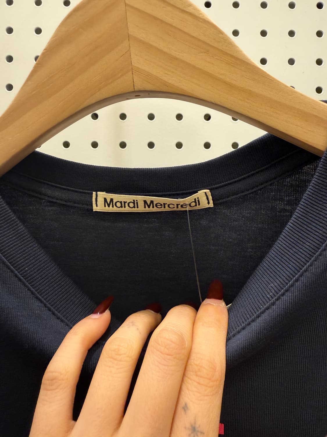 마르디 메크르디 플라워 그래픽 반팔 티셔츠 U1662 상품이미지5