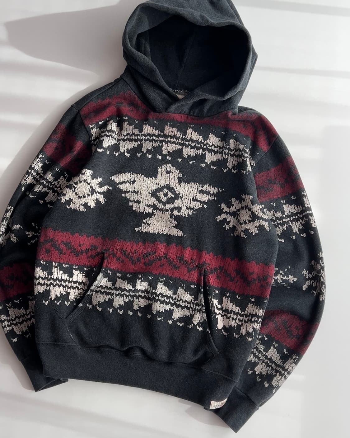 데님앤서플라이 랄프로렌 아즈텍 패턴 후드티 상품이미지2