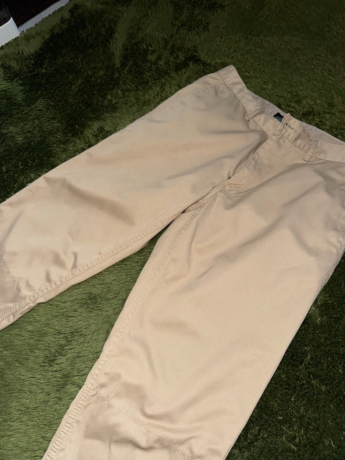 [M] BEAMS 빔즈 Made in Japan 크롭 치노 팬츠 베이지 상품이미지5