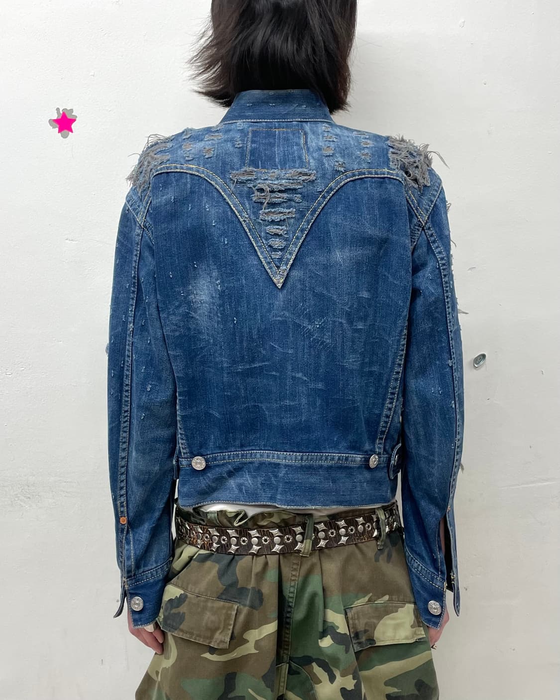  Levi's Distressed Denim Washing Jacket 상품이미지2