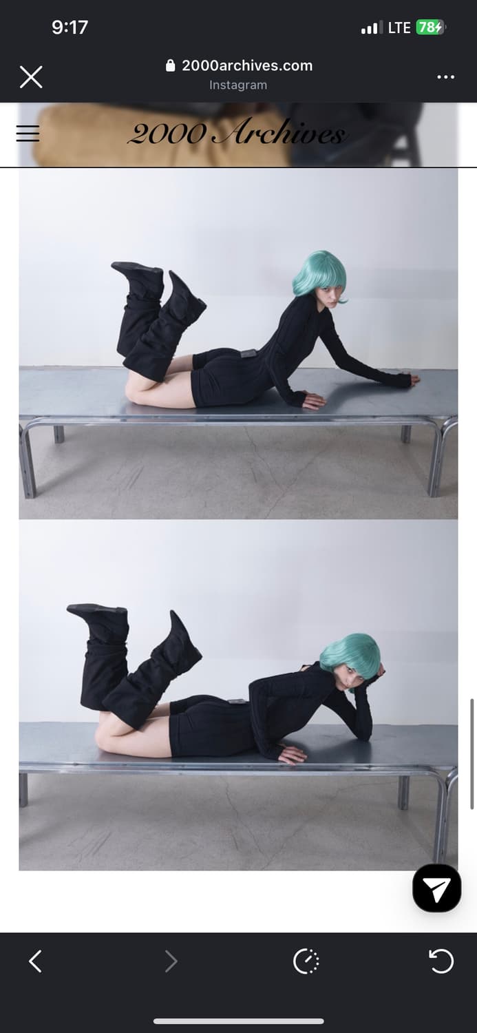 2000아카이브 EFFY BOOTS 에피 부츠 260 상품이미지5