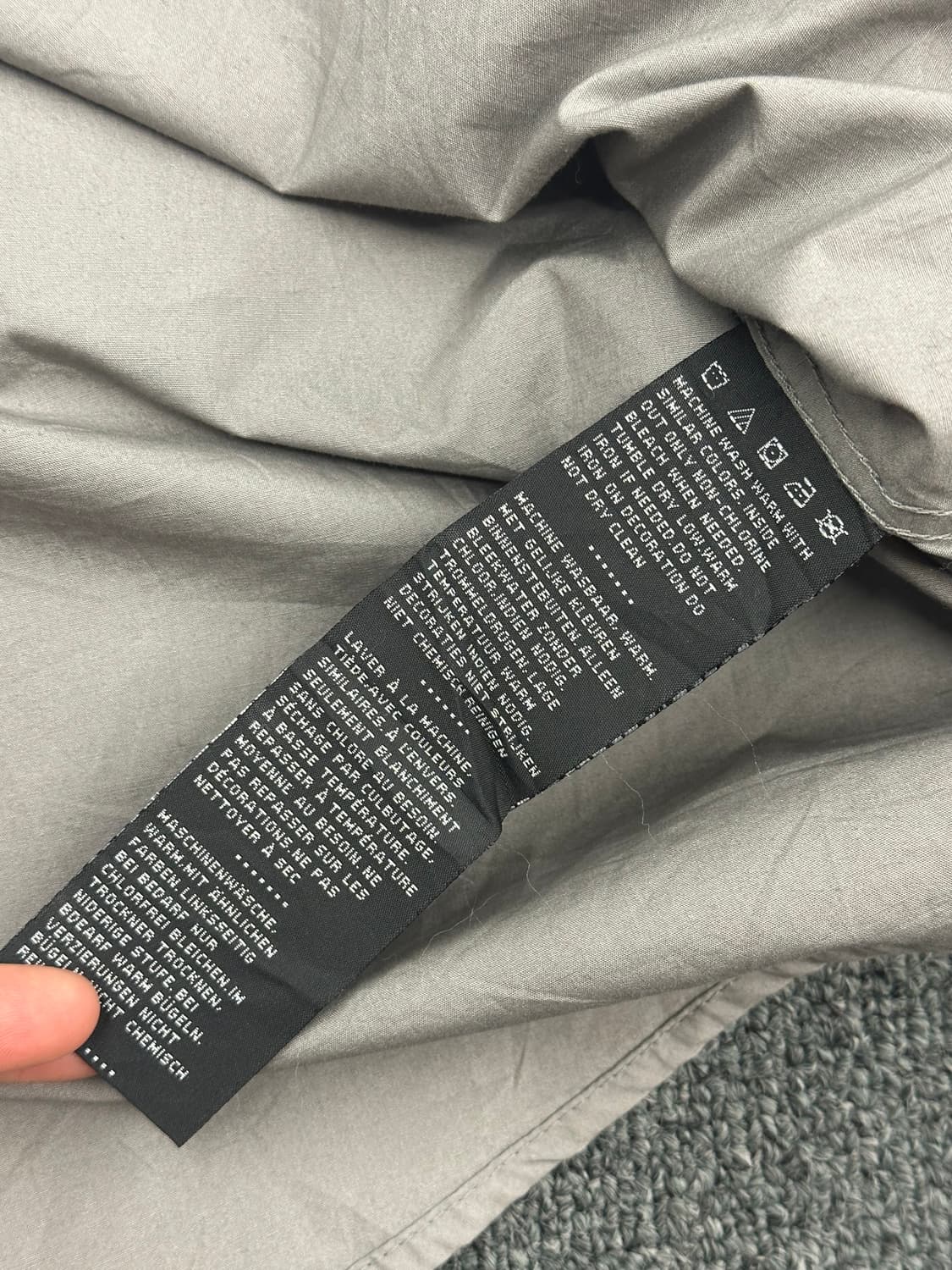 2XL)할리데이비슨 빈티지 프린팅 그레이 반팔셔츠 상품이미지7