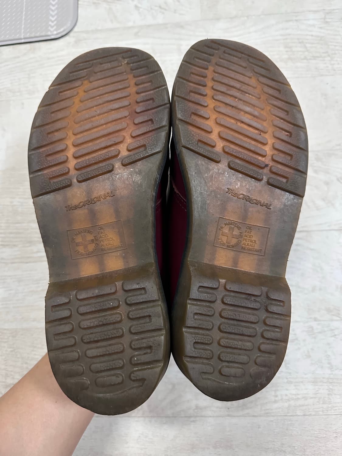 닥터마틴 1461 스무스 체리레드 Uk7 상품이미지3