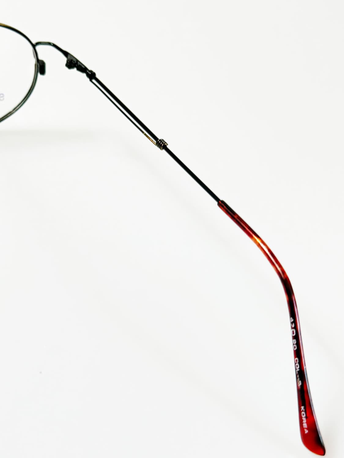 90s 일본제 MATSUSHIDA 슬림 라운드 빈티지 안경 상품이미지6