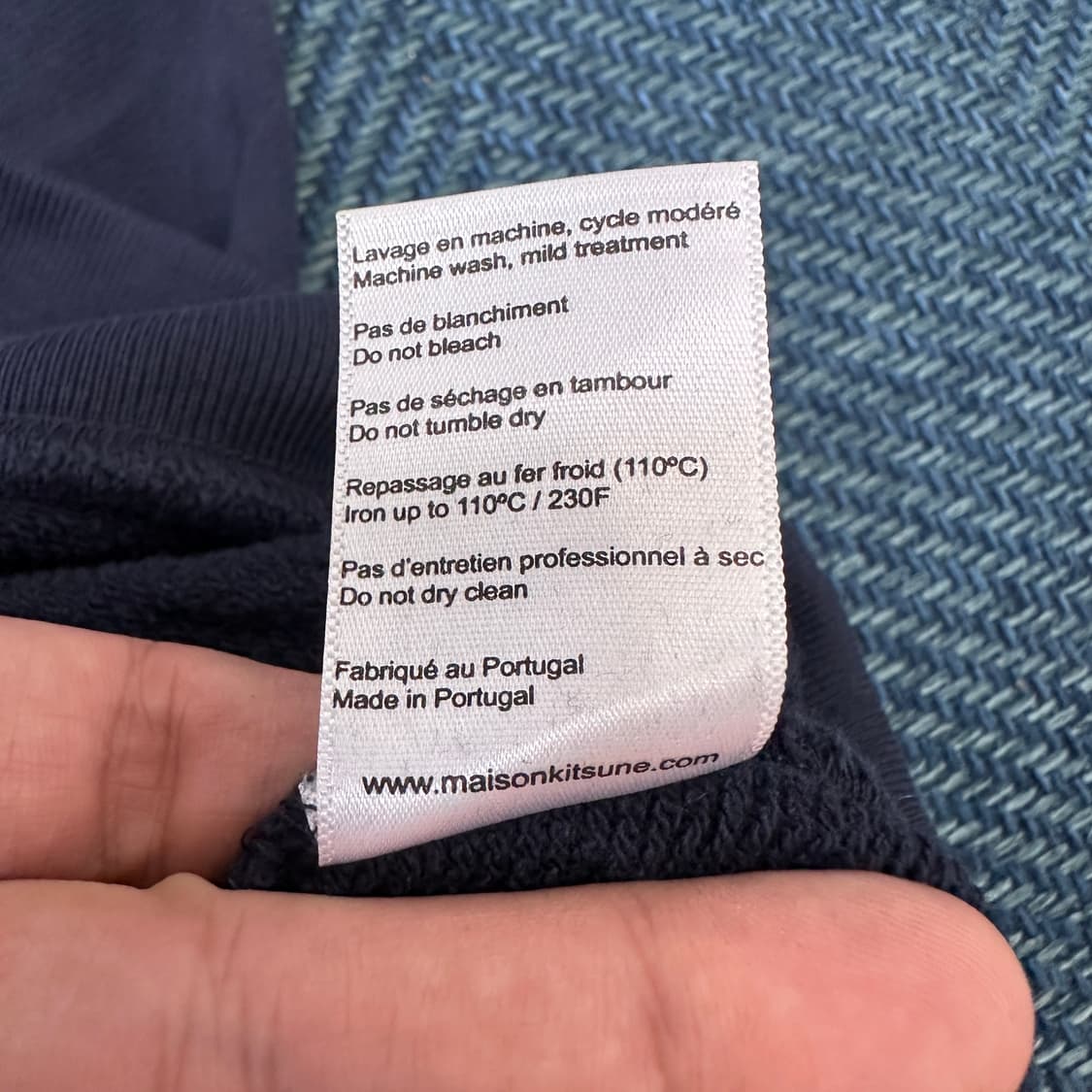 [L] 메종키츠네 맨투맨 상품이미지4