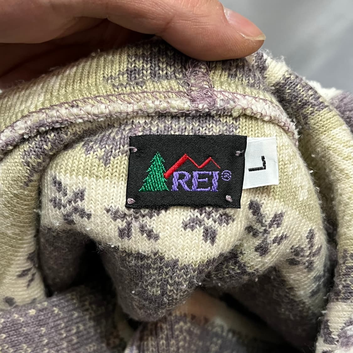  rel 패턴 플리스 후드 집업 y14521 상품이미지5