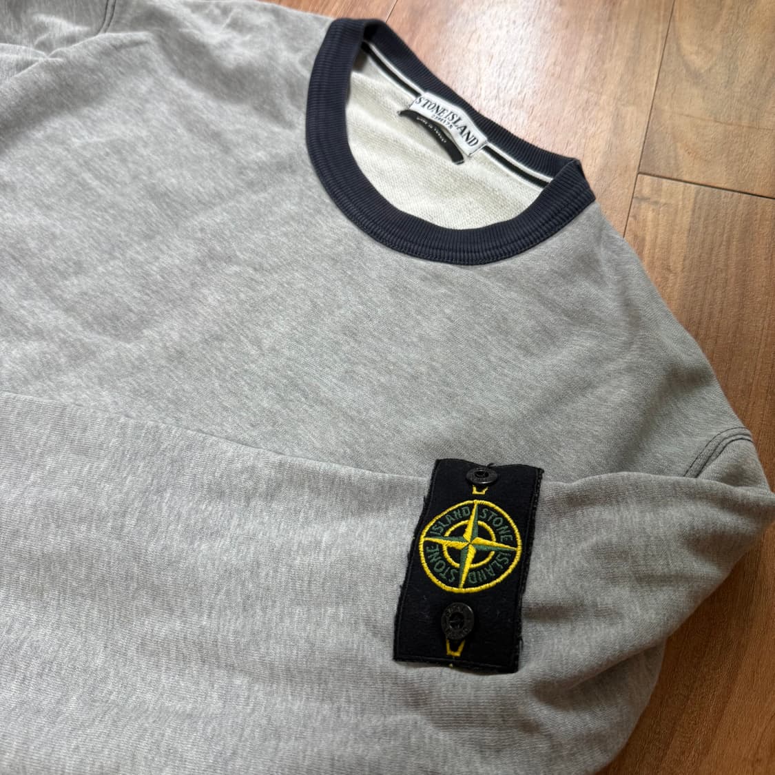 90S 스톤아일랜드 아카이브 가먼트다잉 맨투맨 상품이미지3