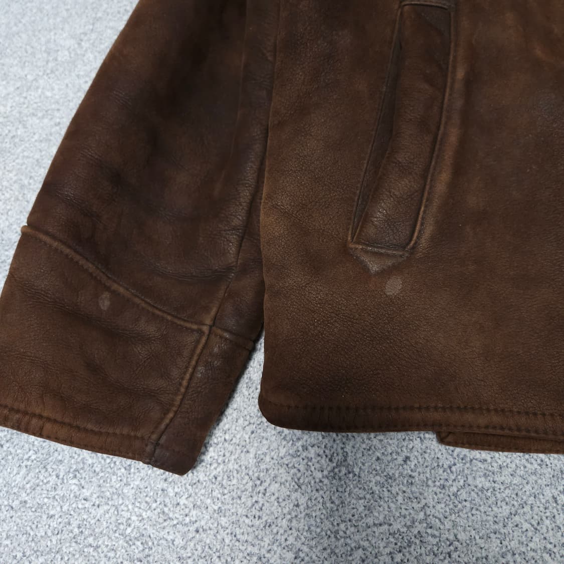 입생로랑 무스탕 양가죽 자켓 점퍼 105 상품이미지3