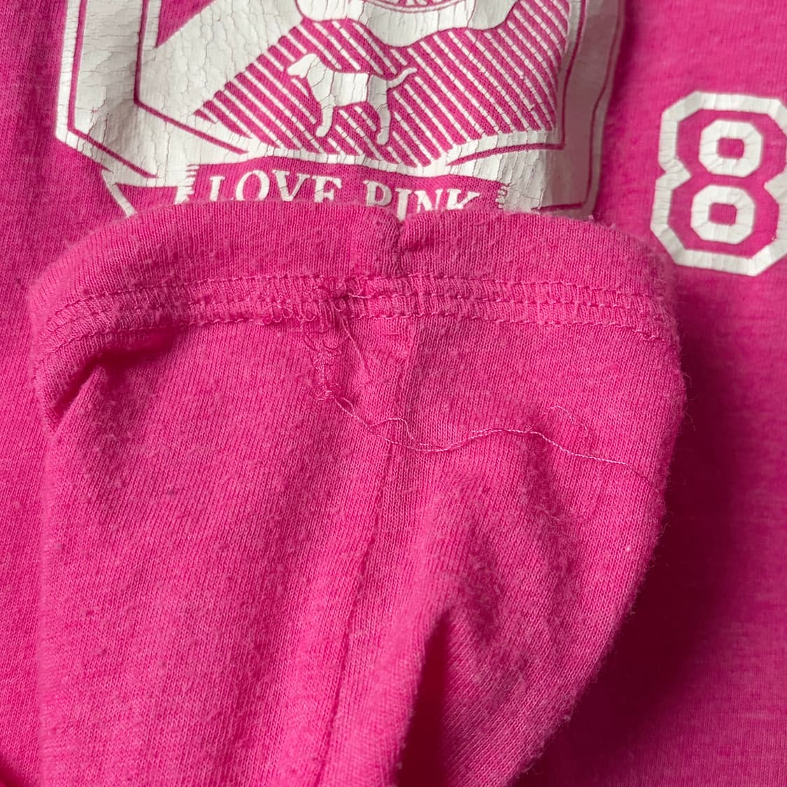 PINK 후드 롱슬리브 상품이미지4