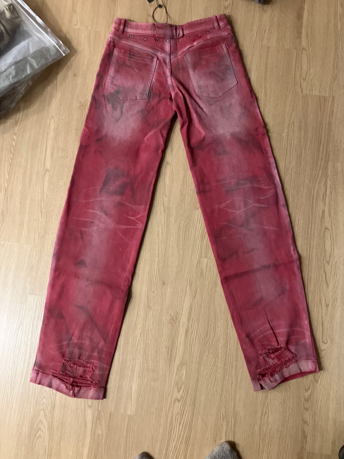 Miss Sixty 데님팬츠 레드 xs사이즈 상품이미지4