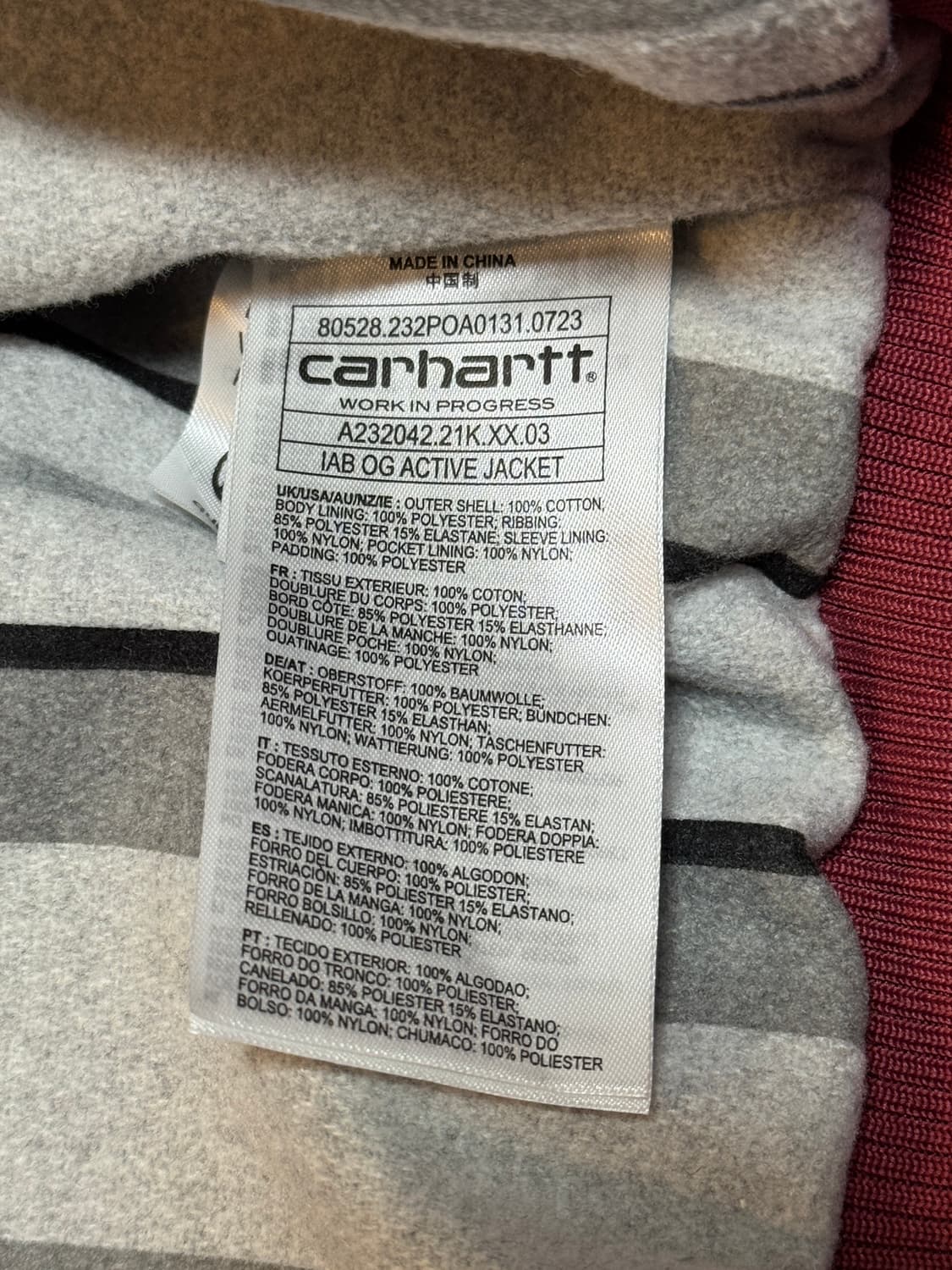 칼하트윕 아이앱 OG 액티브 자켓 상품이미지4