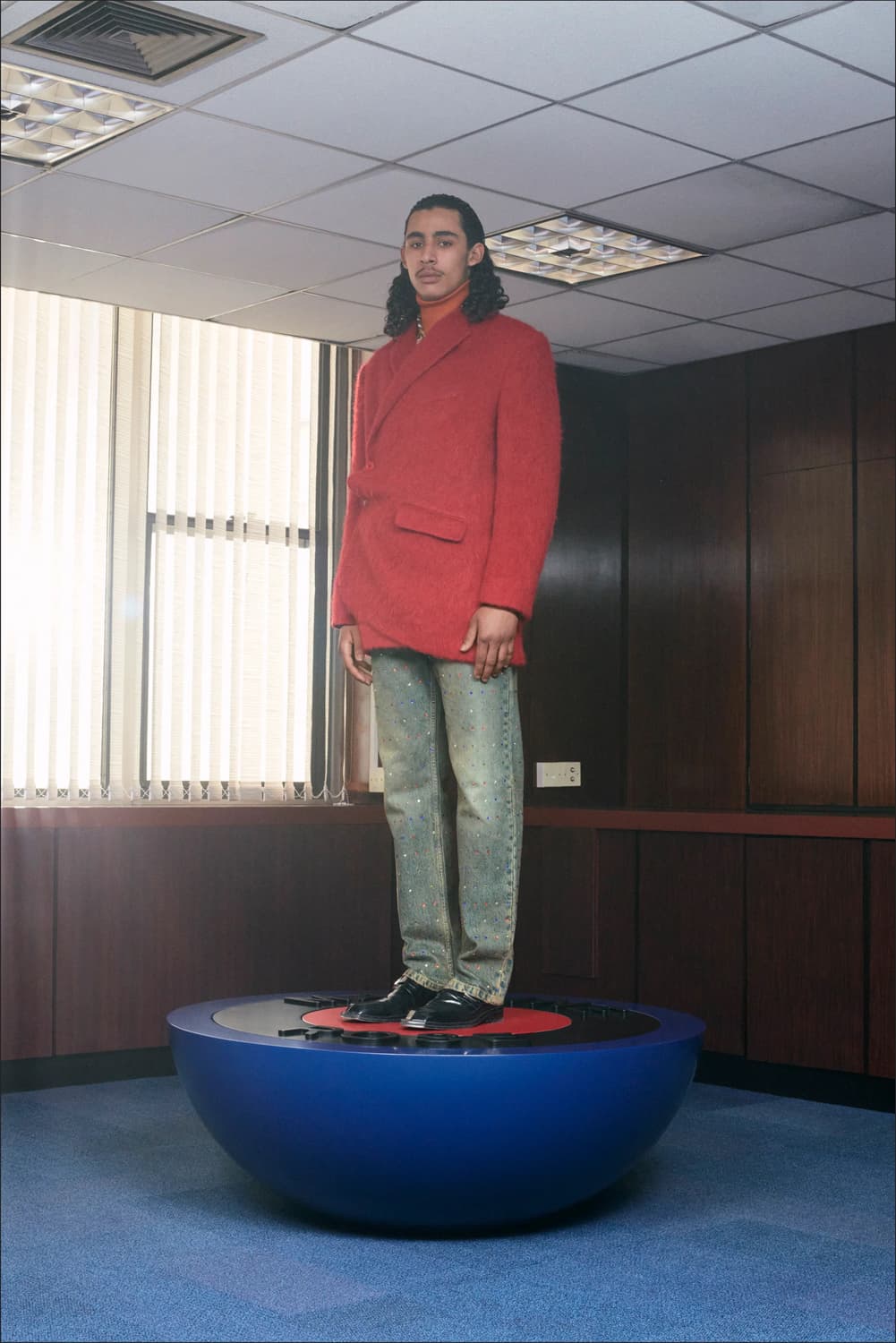 마틴로즈 ss21 라인스톤 데님 상품이미지6