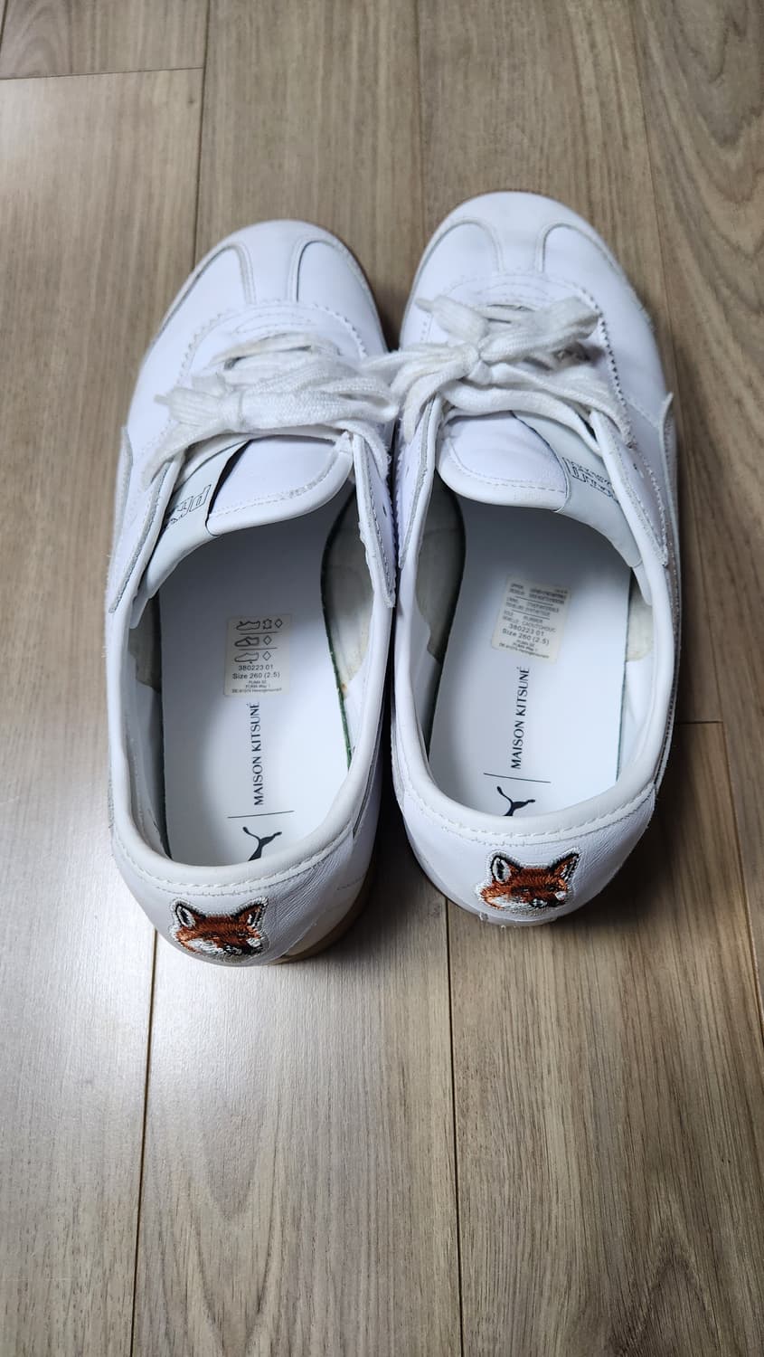 푸마 x 메종 키츠네 로마 화이트 상품이미지4