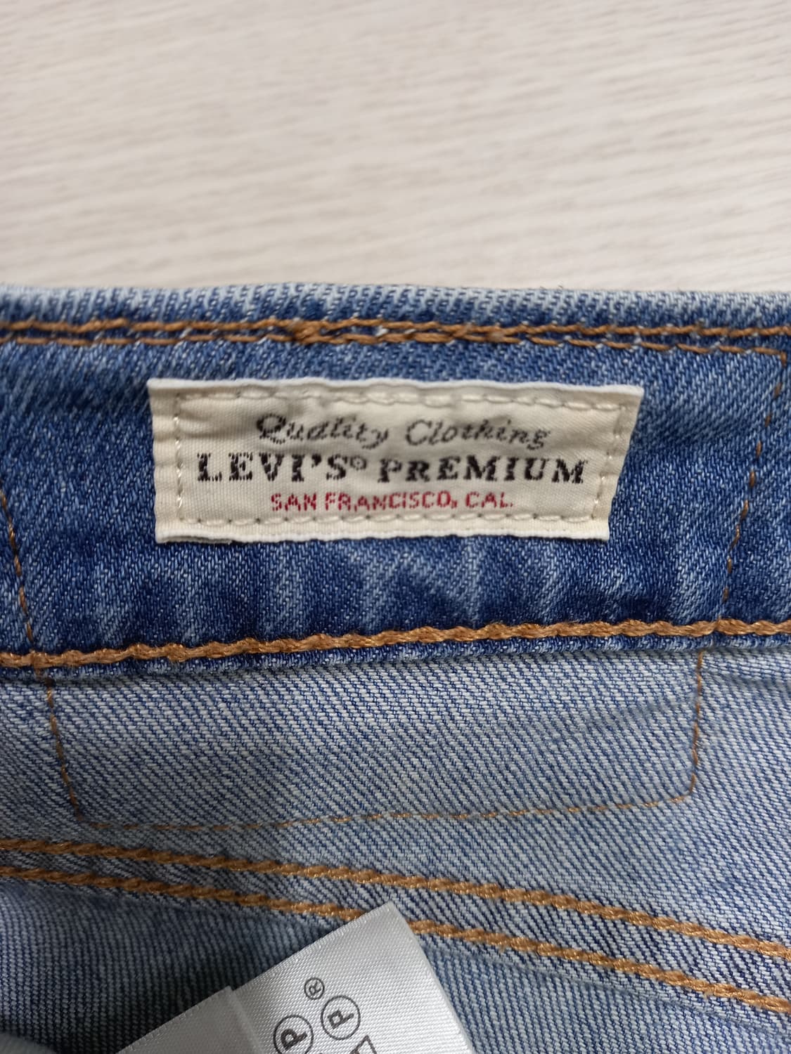 32 빅E 리바이스511 봄여름용 워싱 스판 슬림일자진 32-320 상품이미지8