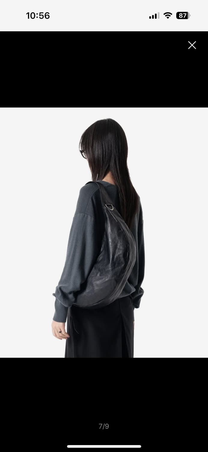 이우가마카라스 레더 숄더백 상품이미지2