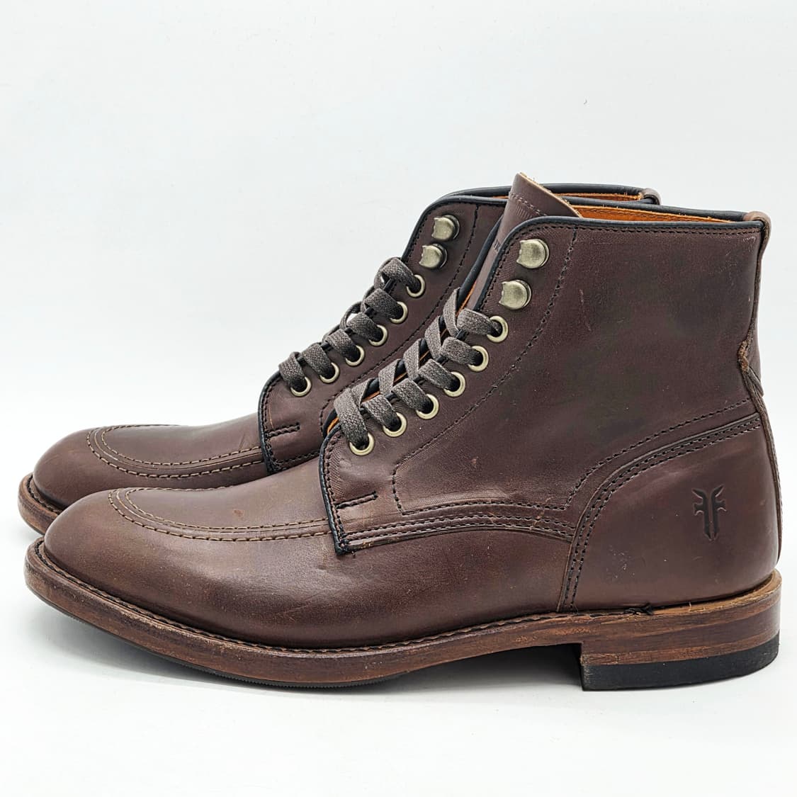 Frye 월터 레이스 업 부츠 브라운 (8) 상품이미지1