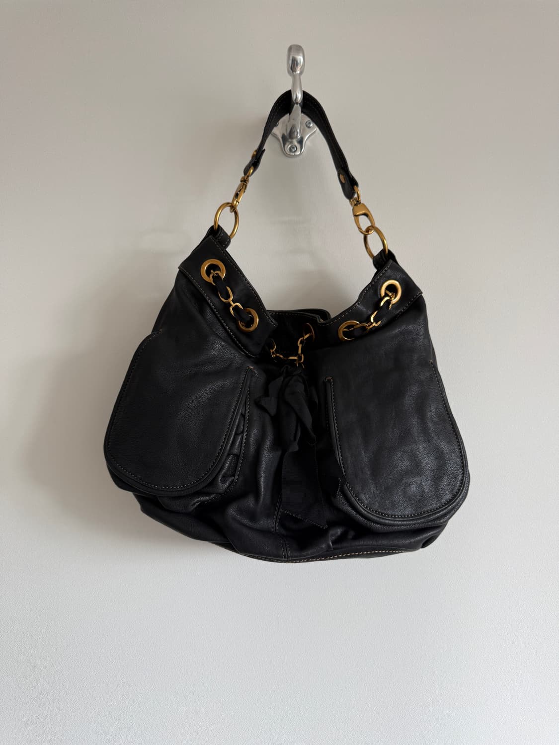 라비엔코(RABEANCO) 레더 숄더백 상품이미지1