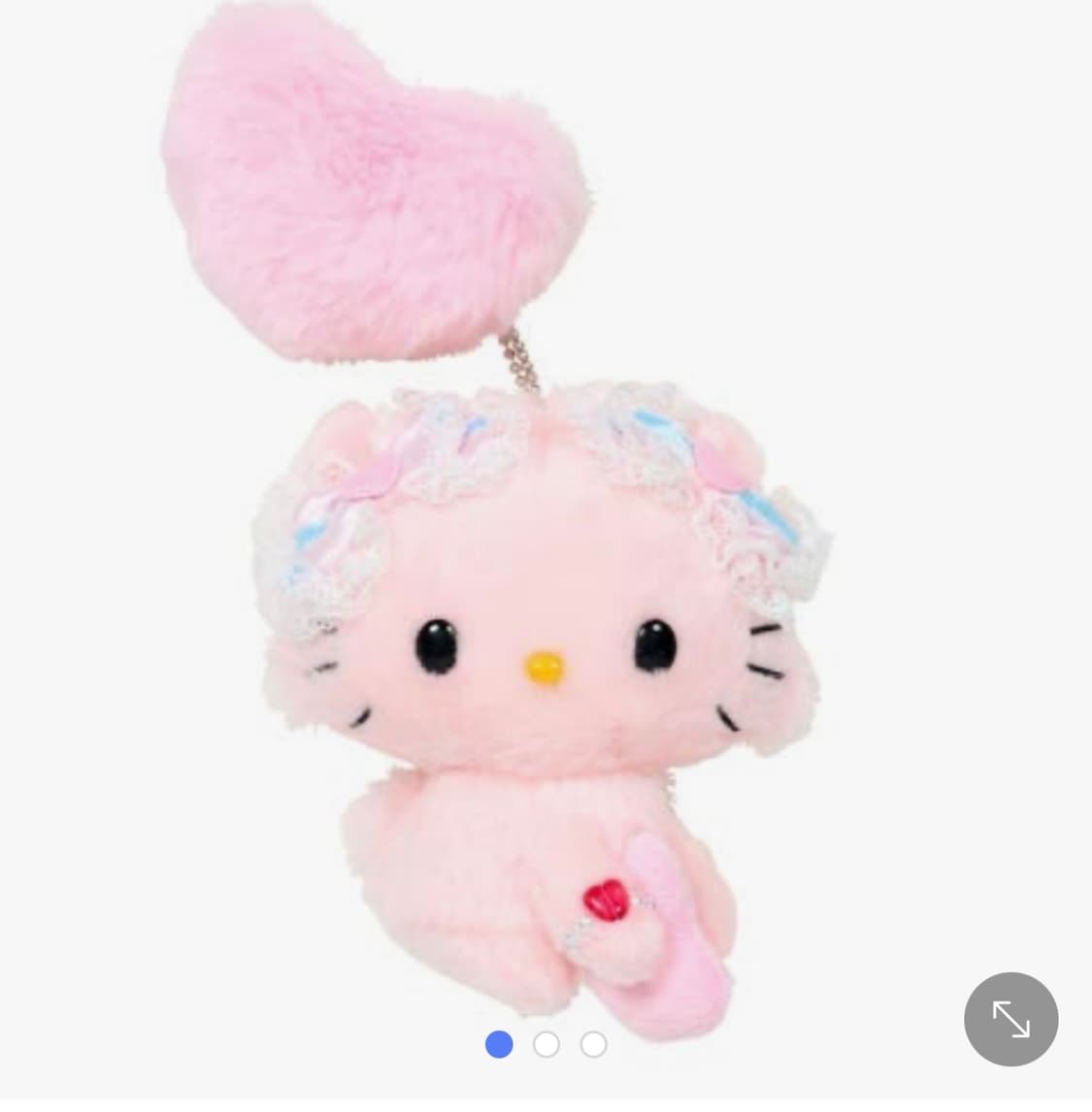 챠미키티 헤이세이 후와후와 하트 시리즈 핑크 상품이미지1