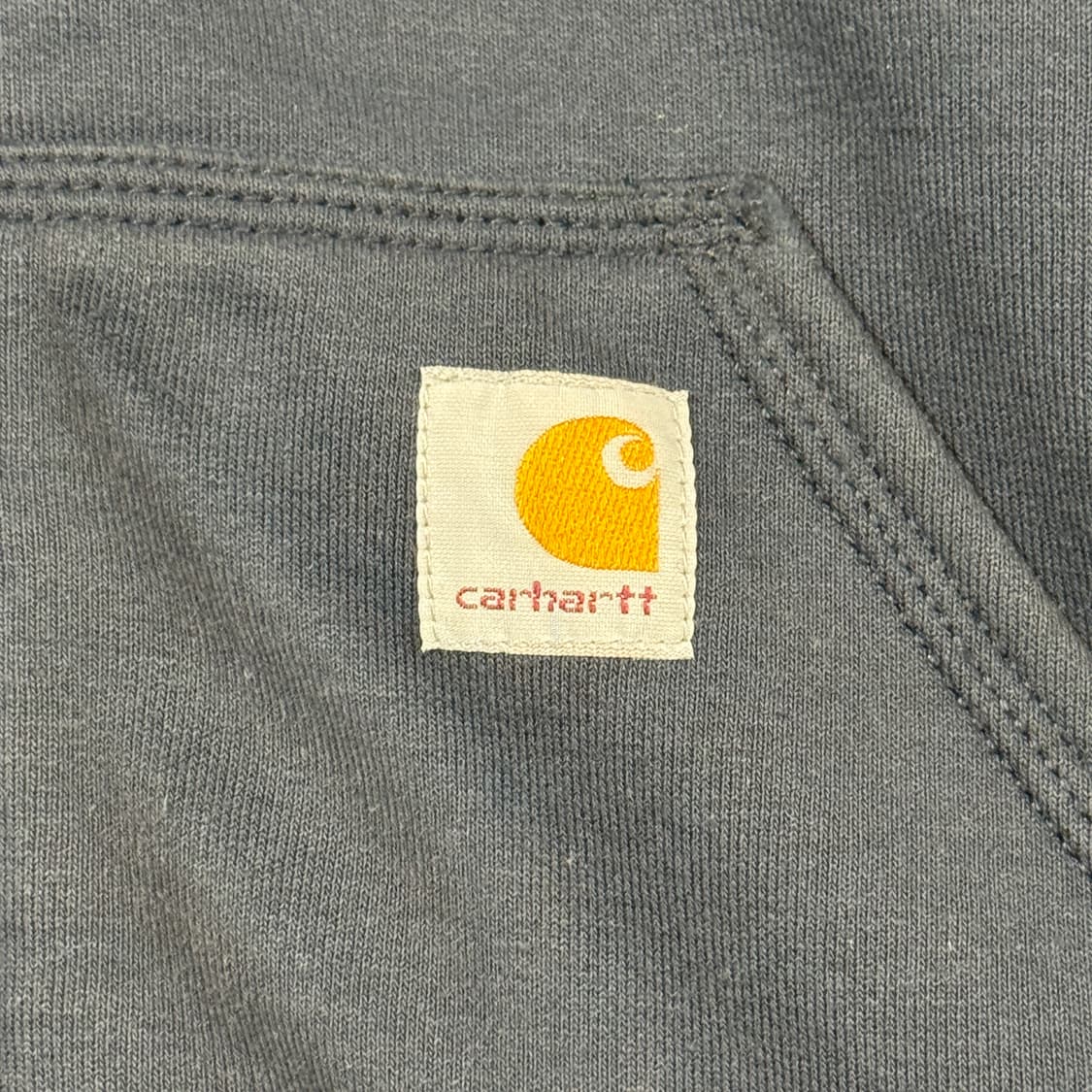 S) 칼하트 레인디펜더 워크웨어 써멀 후드집업 네이비 상품이미지4