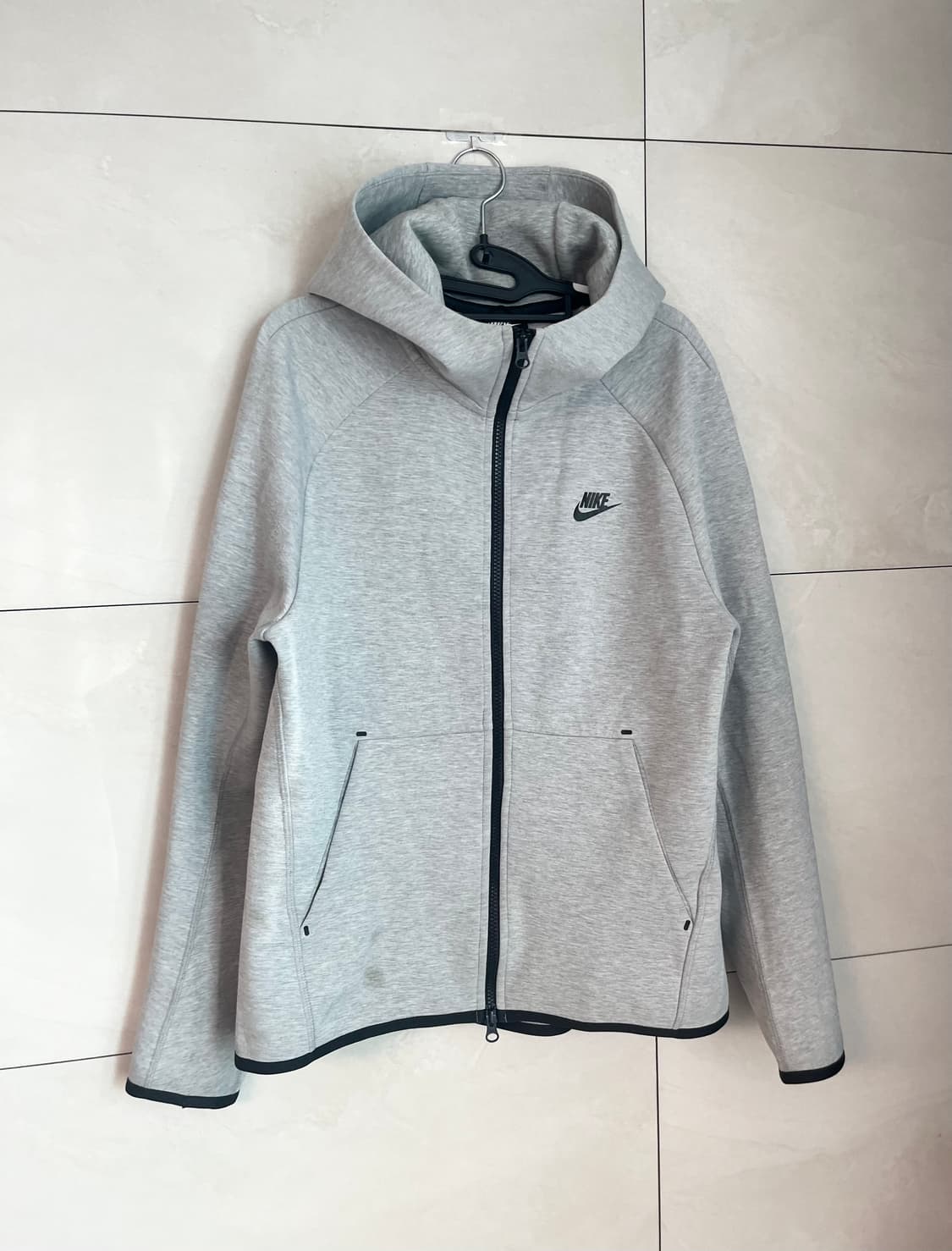 나이키 테크팩 후드집업 그레이 (L) 상품이미지1