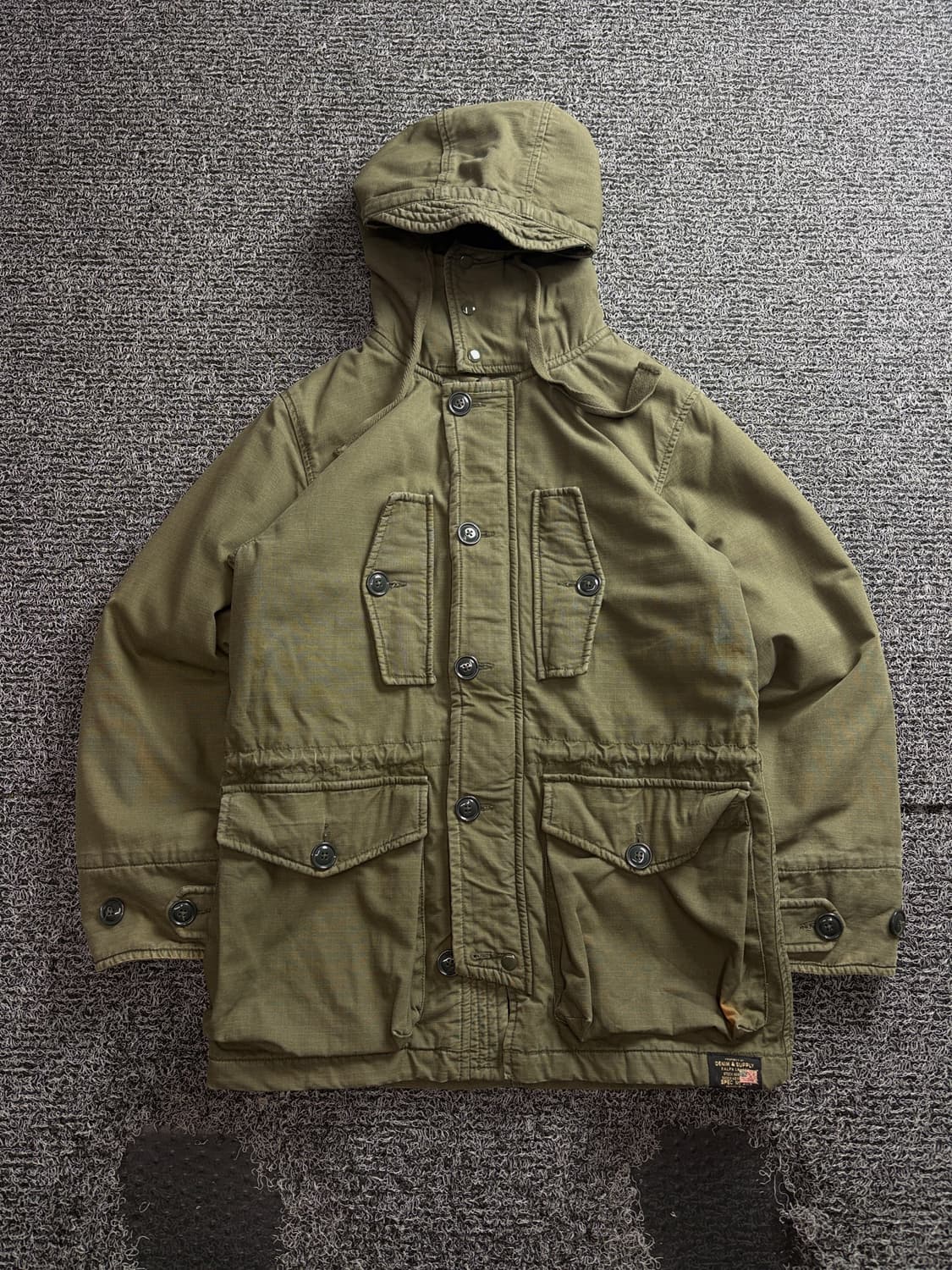 폴로 랄프로렌 데님 앤 서플라이 밀리터리 헌팅 야상 3840 상품이미지2