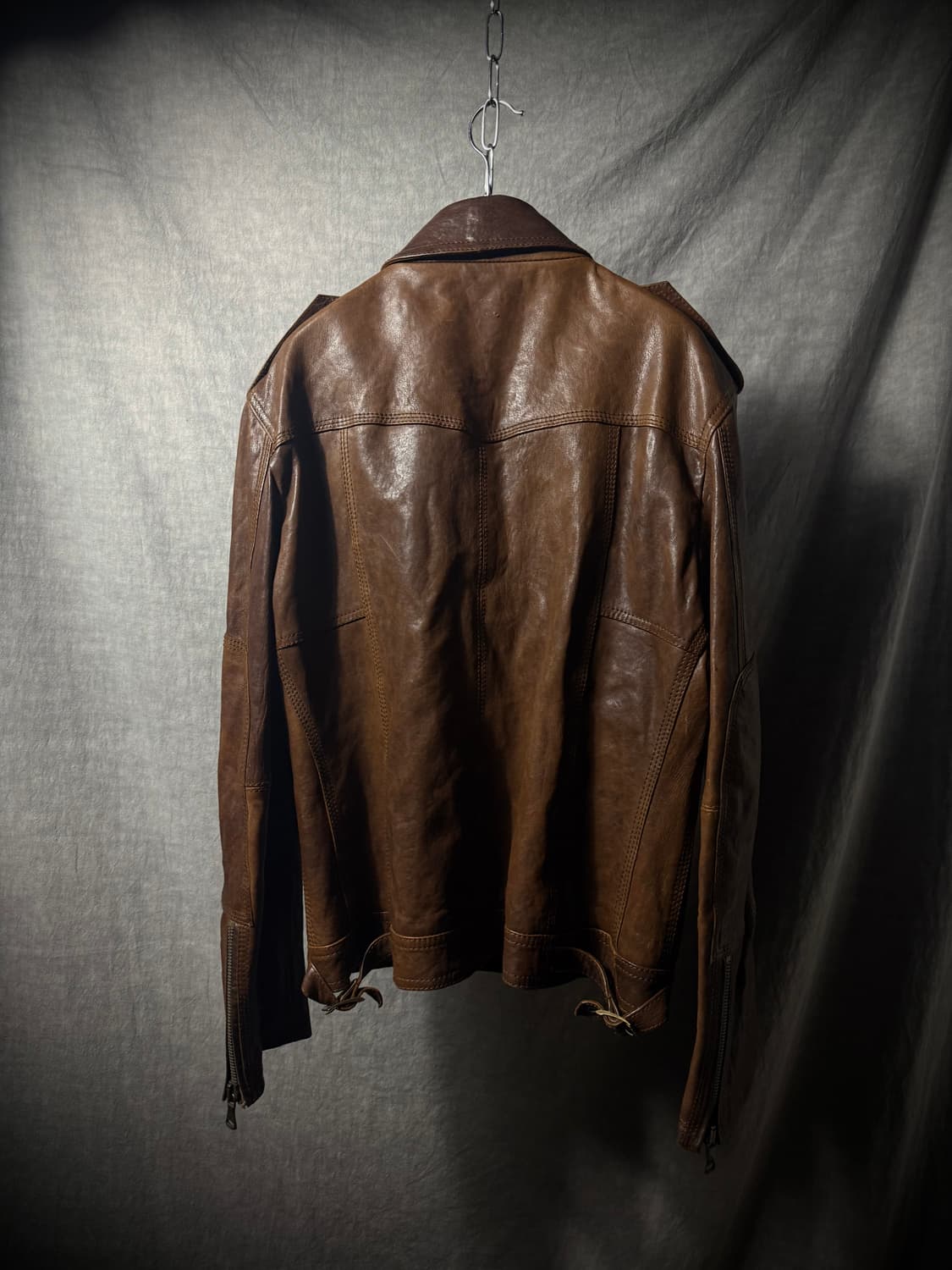 DOLCE & GABBANA Cow Leather Field Jacket 상품이미지5