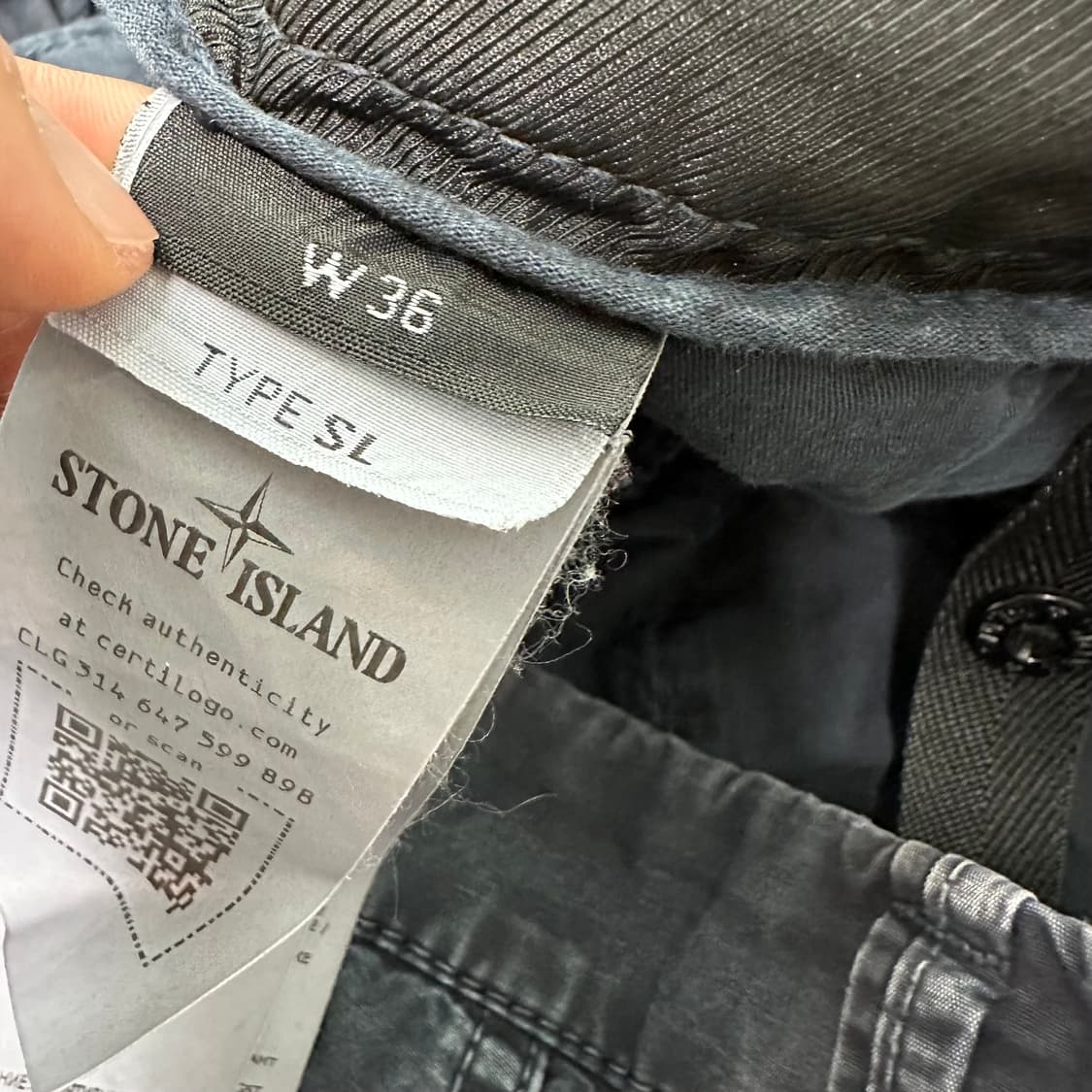 스톤아일랜드 가먼트워싱 카고 쇼츠 상품이미지7