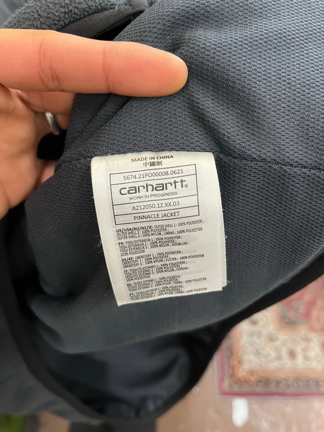 칼하트 WIP 피나클 자켓 #csz712 상품이미지8