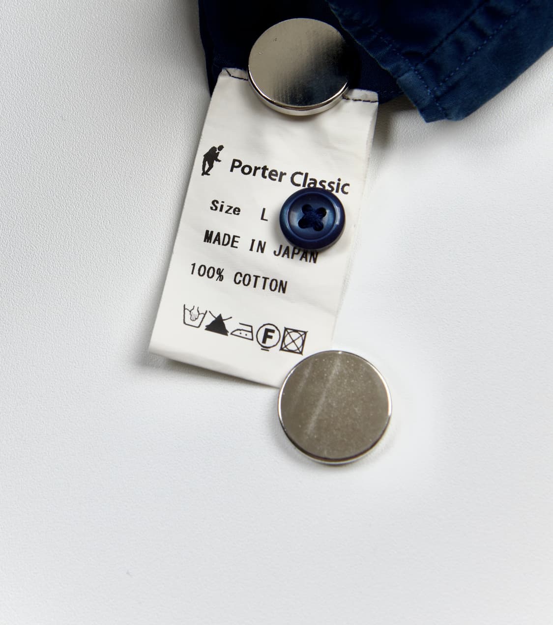 Porter classic 롤업 셔츠 네이비 상품이미지7