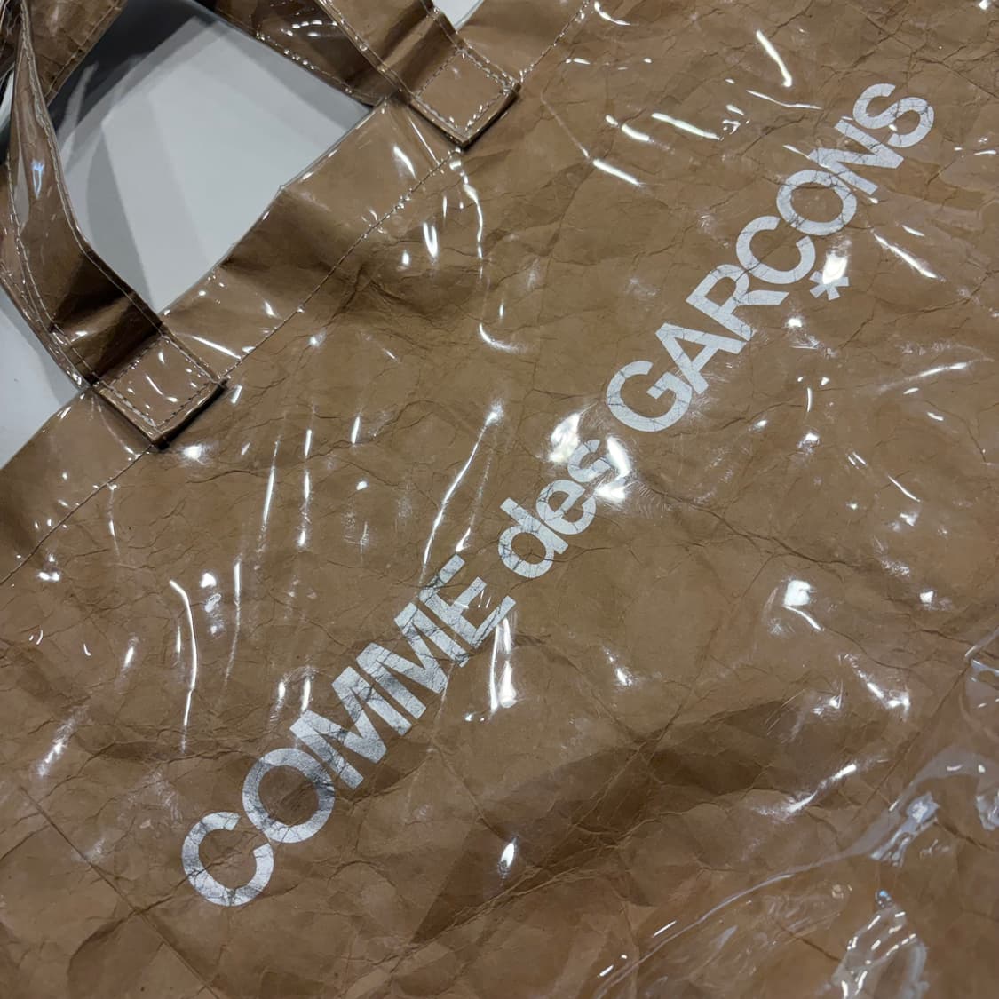 꼼데가르송 PVC 쇼핑백 숄더백 가방 상품이미지3