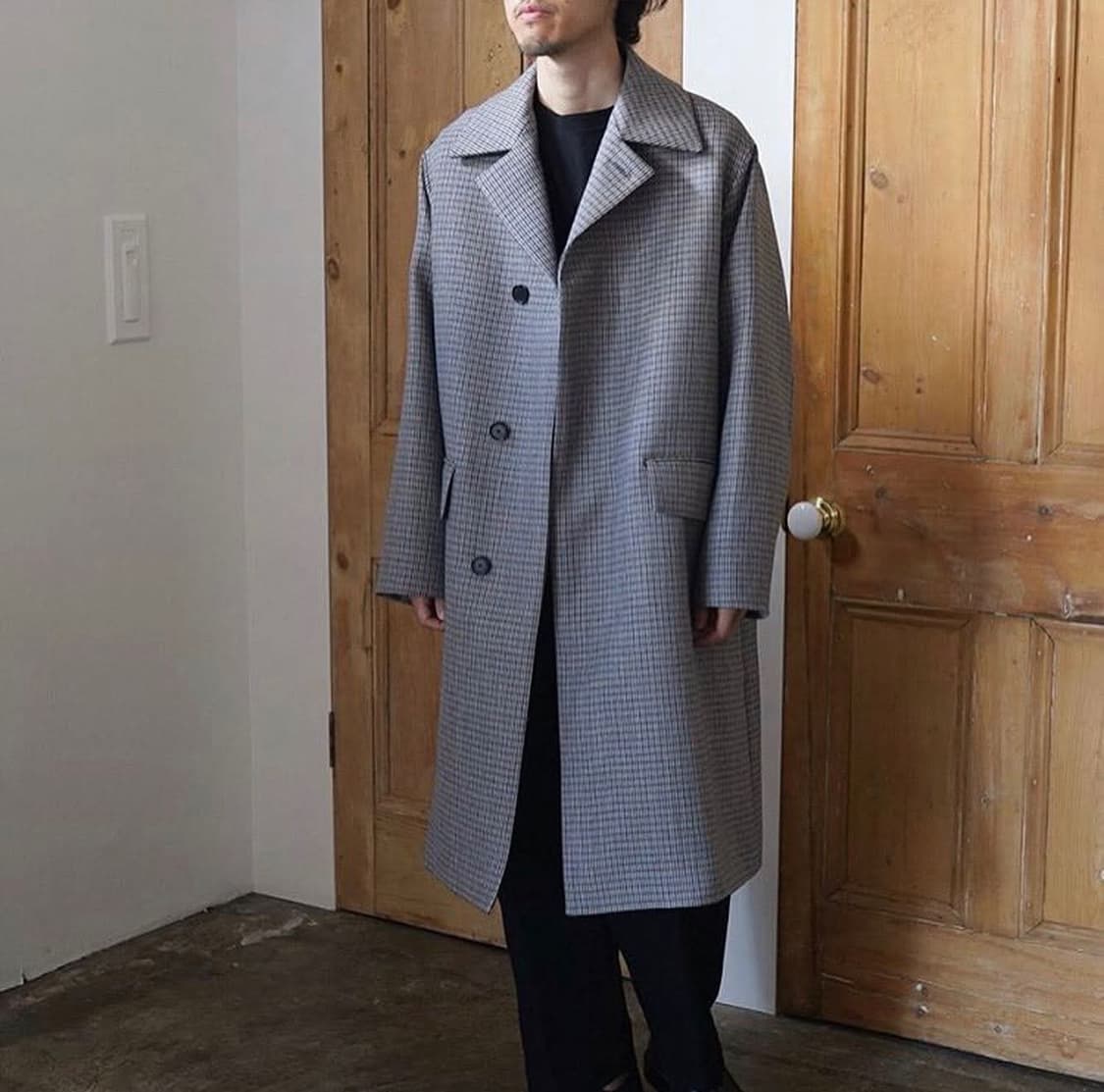 AURALEE 오라리 건클럽 더블페이스 울코트, 프리미엄 사이즈 상품이미지8