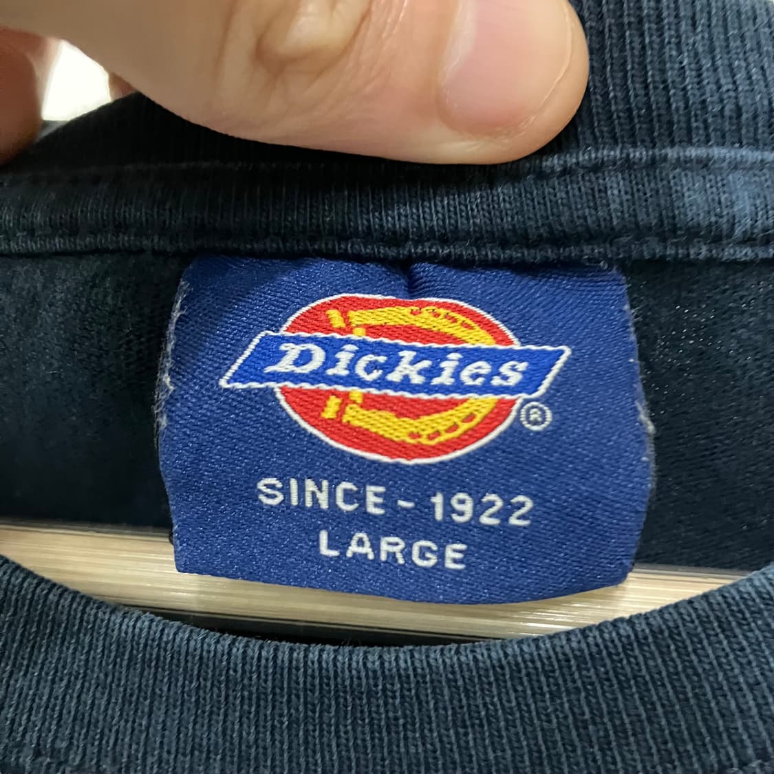 517 디키즈 롱슬리브 네이비 상품이미지2