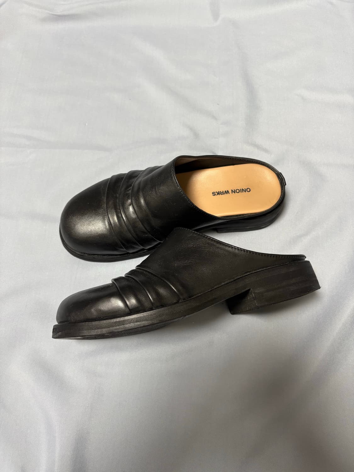 ONION WORKS 뮬 블랙 US7 250 상품이미지3