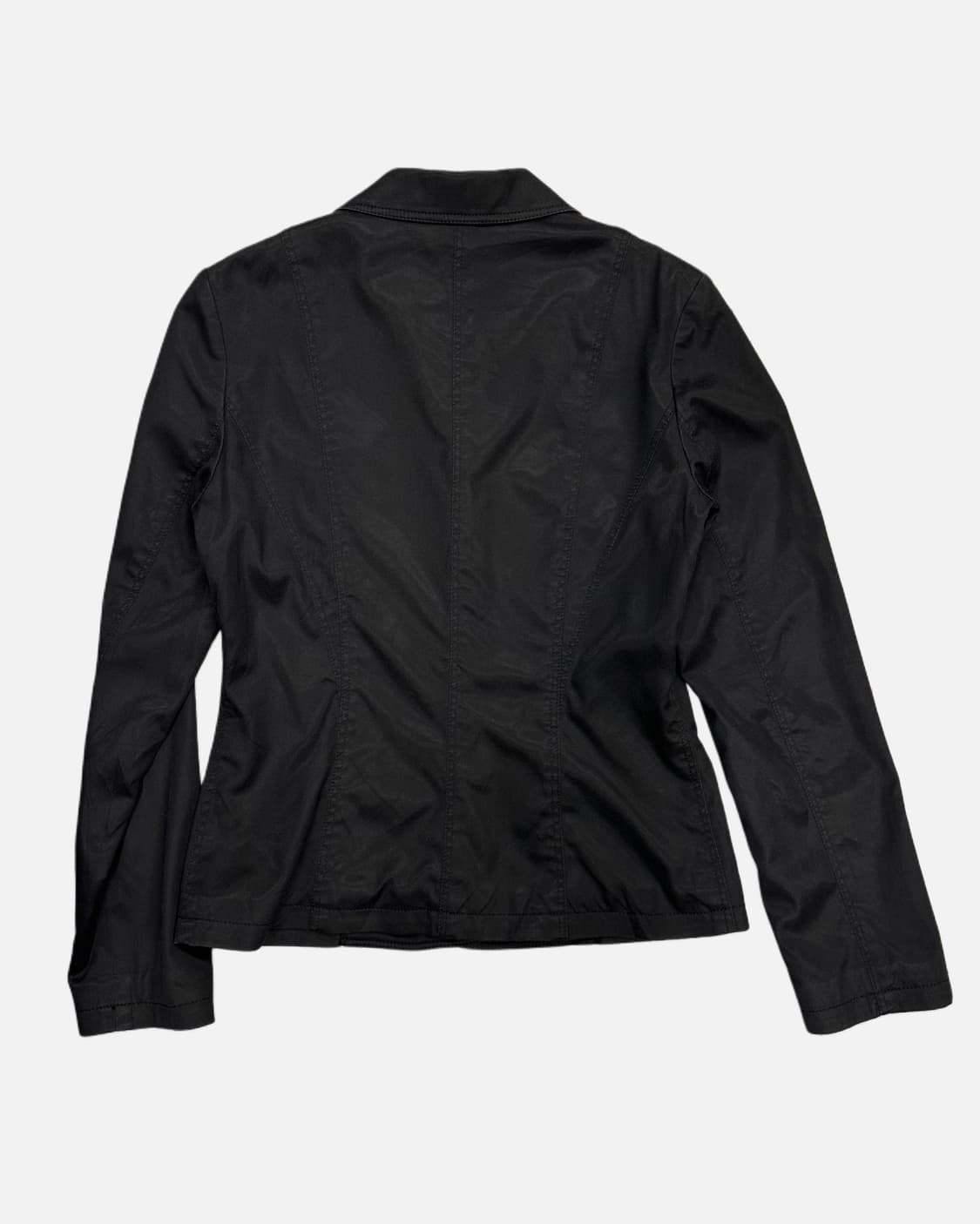 glossy black pocket blazer 상품이미지4