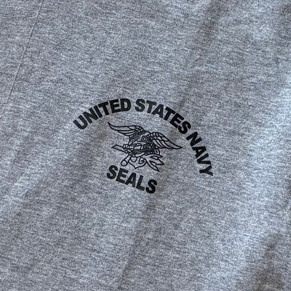 [L/100] 80s US Navy Seals 크루넥 언더웨어 티셔츠 상품이미지4
