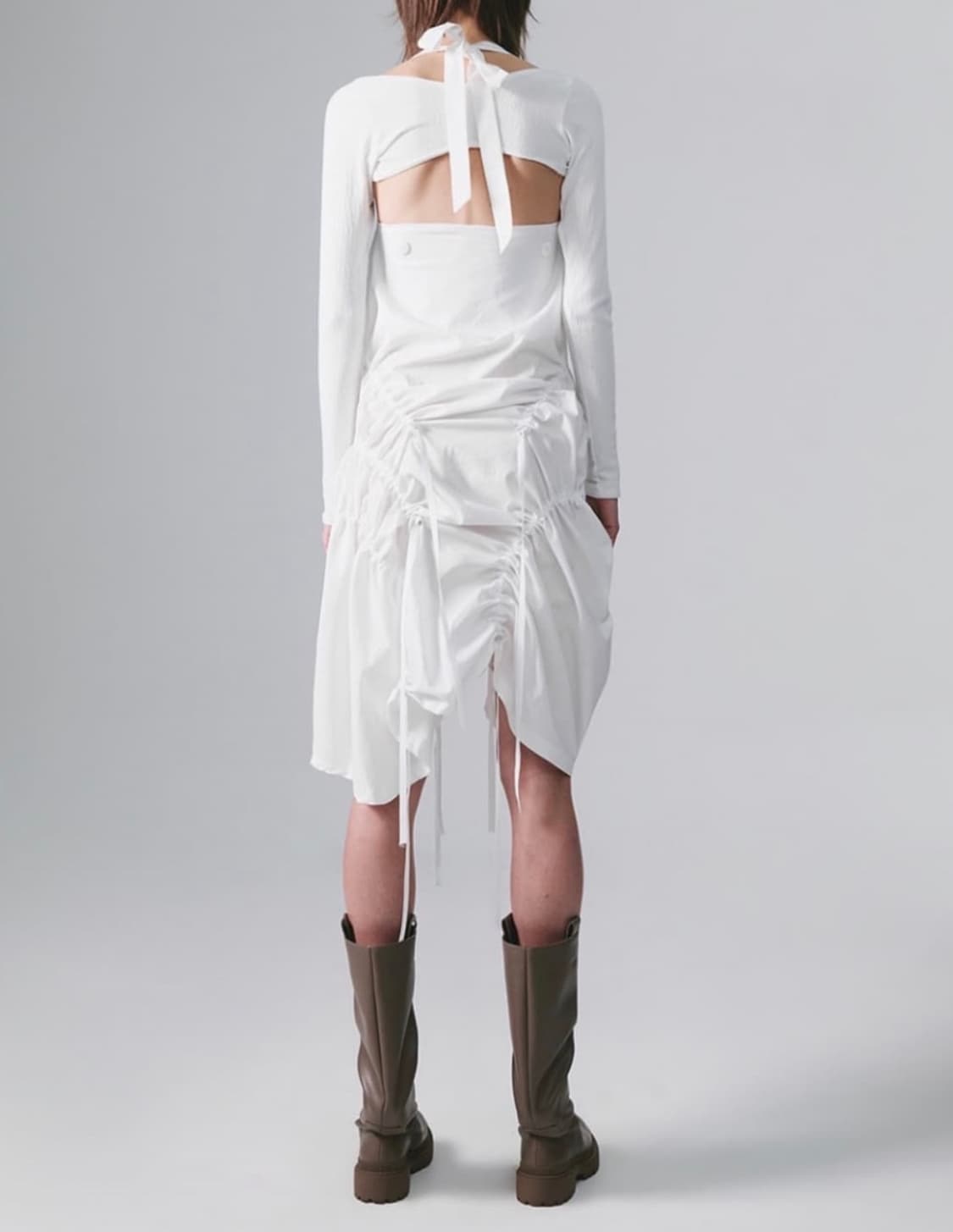 Nache 2-piece pulled dress 상품이미지2