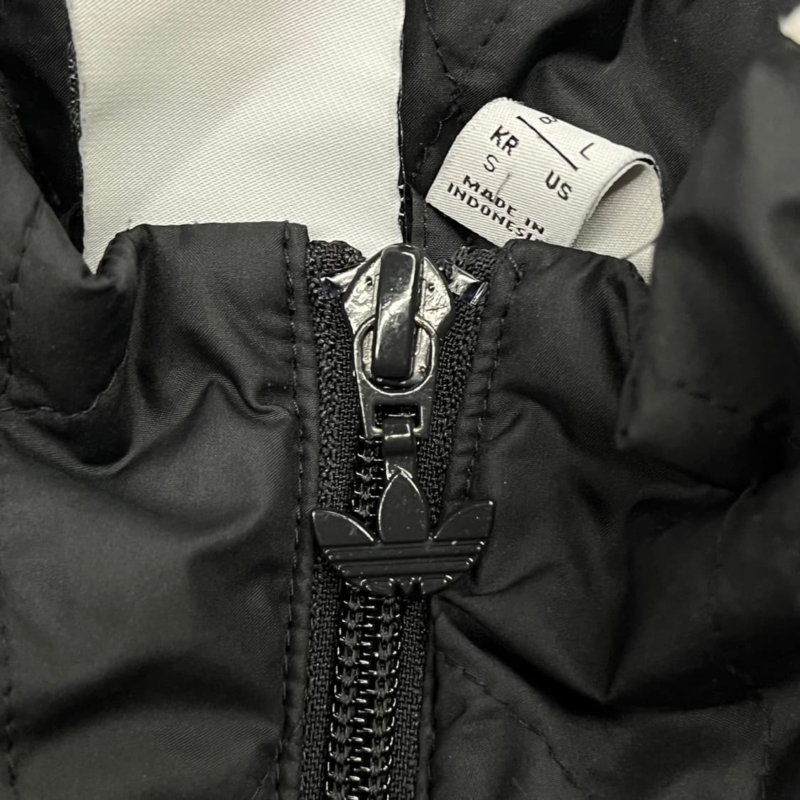 아디다스 블랙 리폼 크롭 숏 패딩  상품이미지6