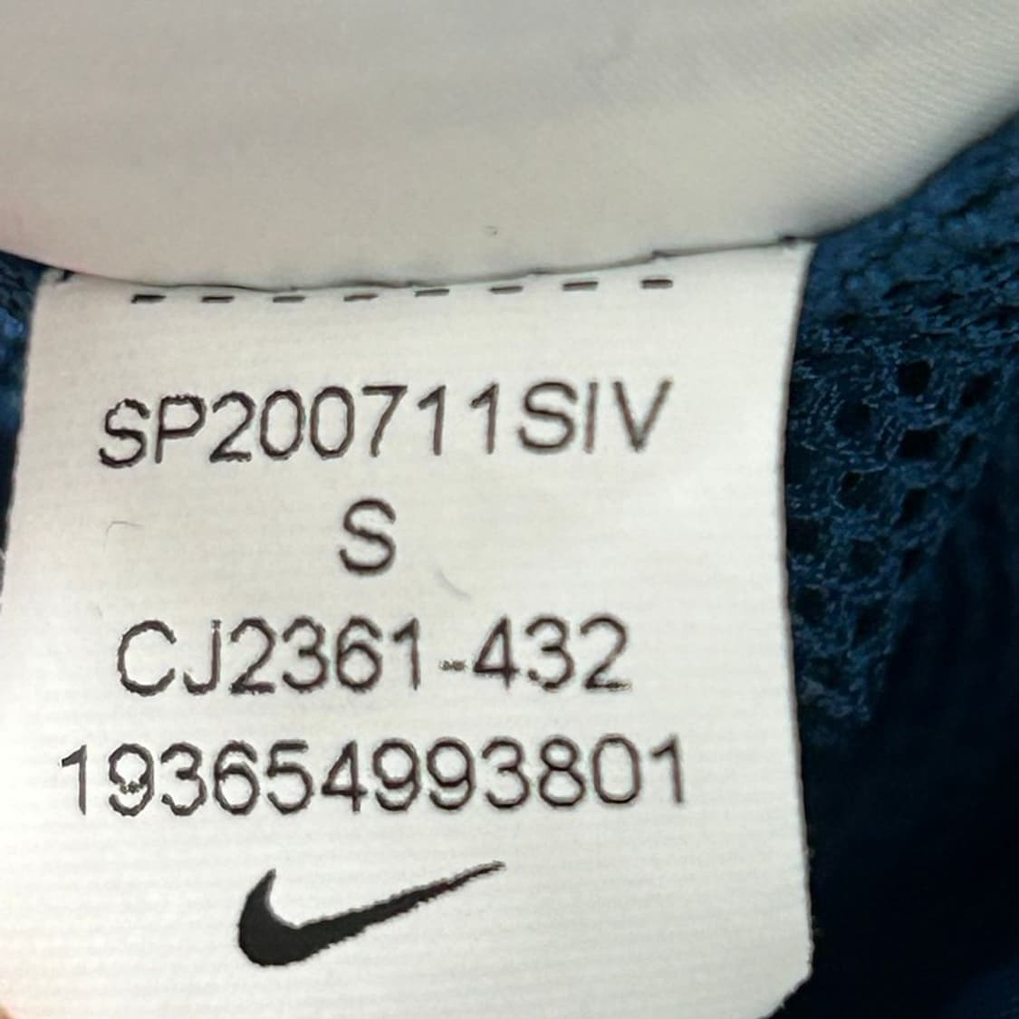 NIKE 윈드브레이커 하프집업 자켓 S 상품이미지7