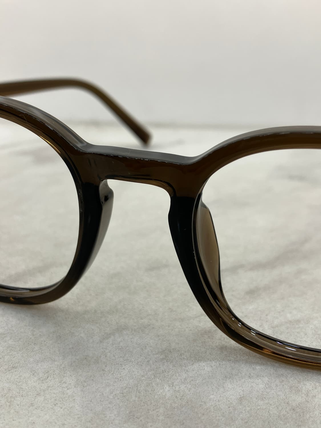 B90 DMN 카키 웰링턴 뿔테 안경122 상품이미지5