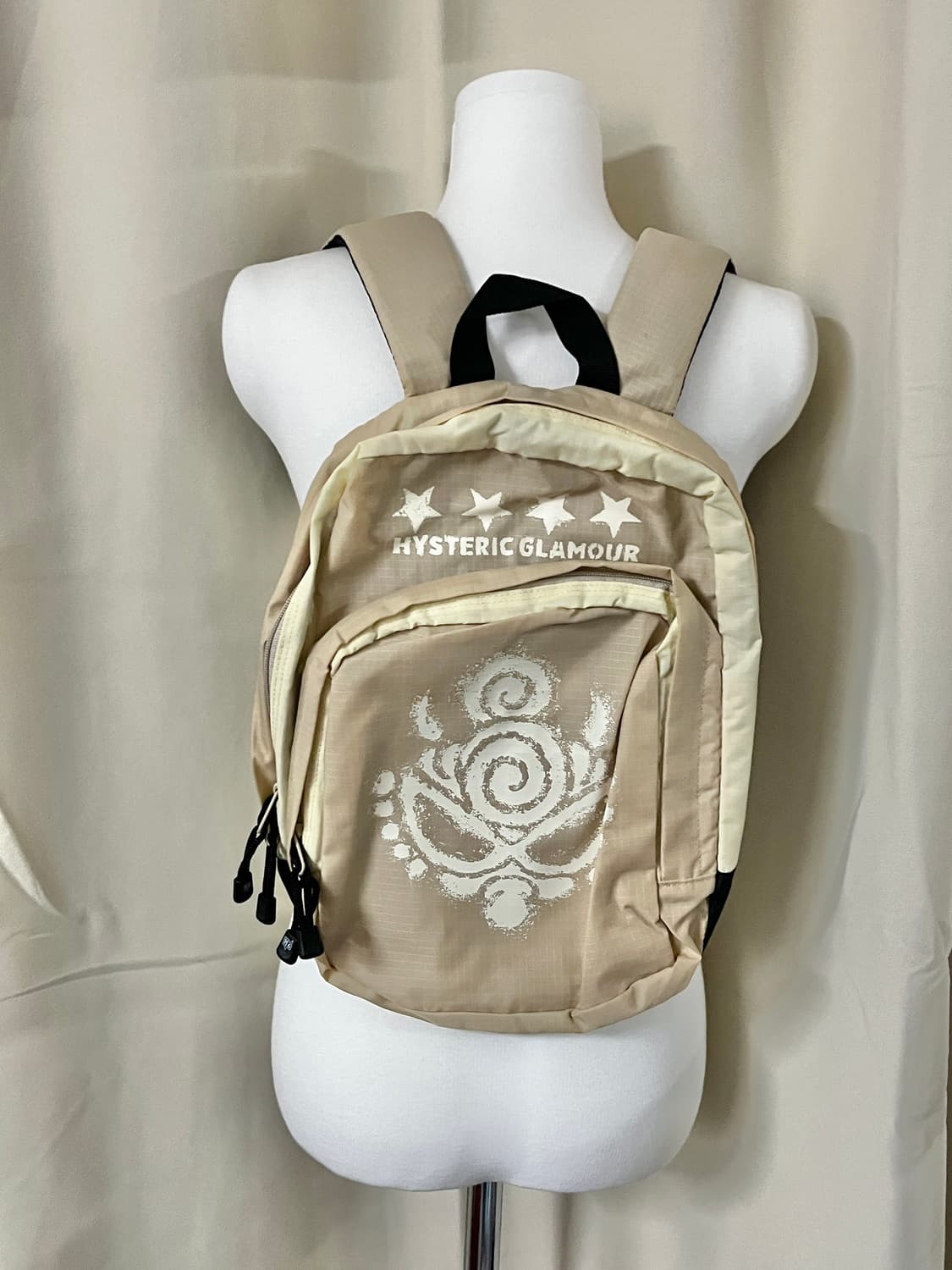 Hysteric Glamour 베이지 백팩 상품이미지3