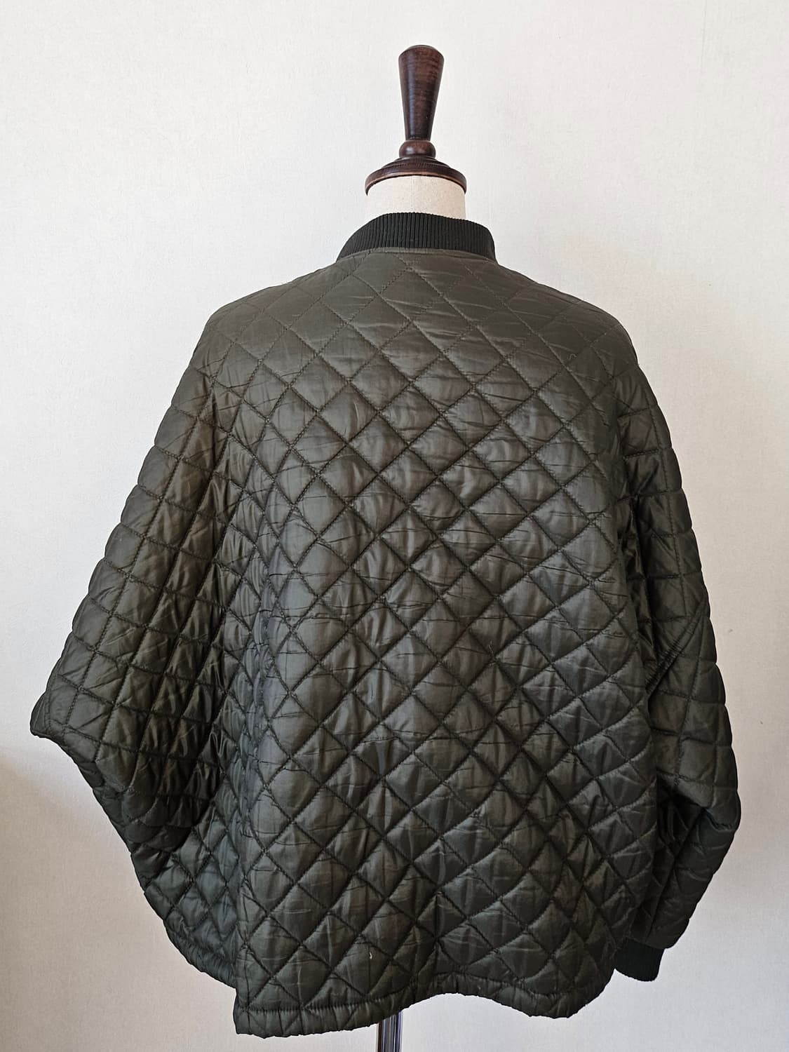 (단종레어)자라 TRF 카키 퀼팅 봄버 자켓 오버핏 간절기 아우터 S~M 상품이미지8